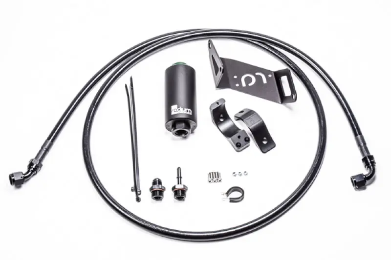 Radium Engineering Bmw E9x Fuel Hanger Feed W. Stainless Filter 1