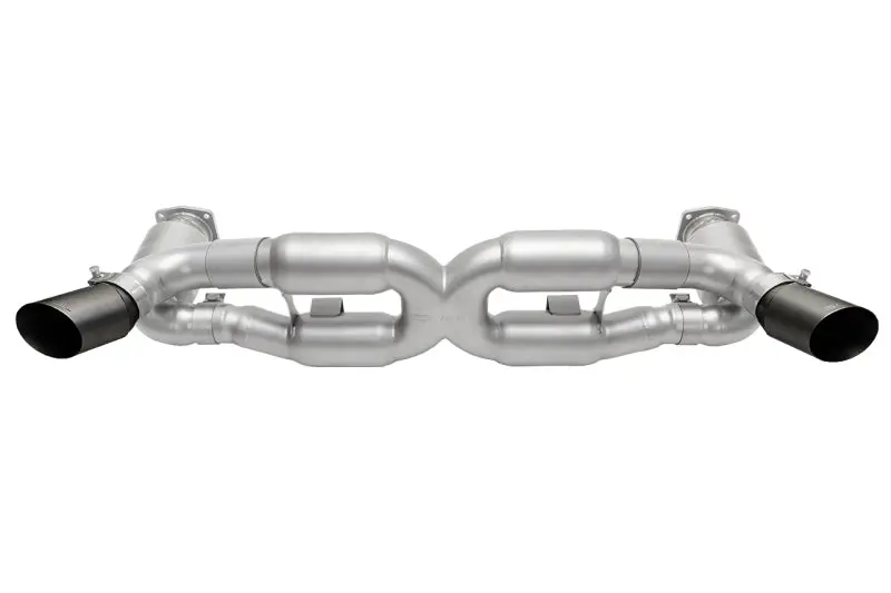 Soul 10-12 Porsche 997.2 Turbo Sport X-Pipe Exhaust - Gt2 Style Satin Black Tips 1