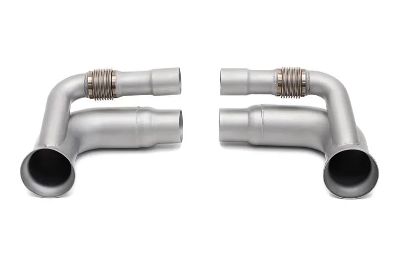 Soul 06-11 Porsche 997 / 997.2 Gt3 Side Muffler Bypass Pipes (Non-Valved) 1