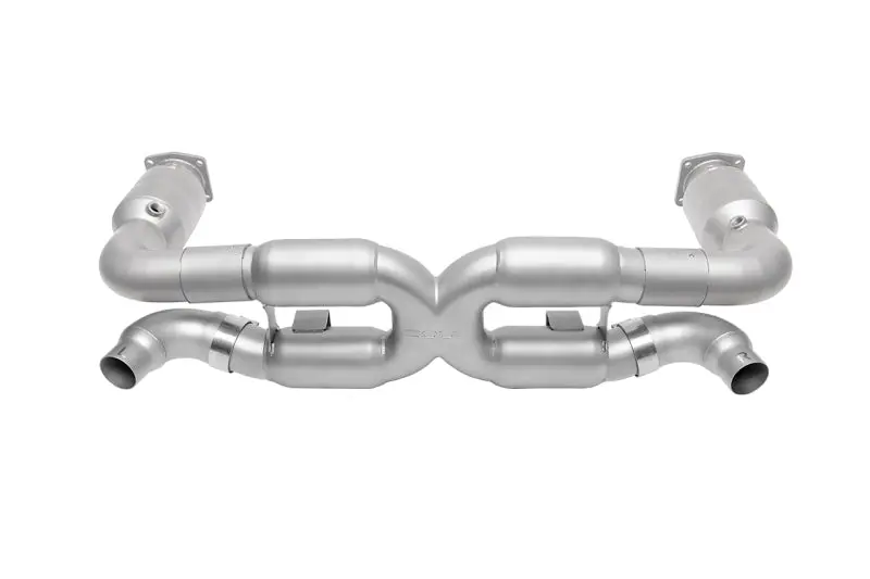 Soul 00-05 Porsche 996 Turbo Sport X-Pipe Exhaust (Iw/ 200 Cell Cats) - Reuse Factory Tips 1
