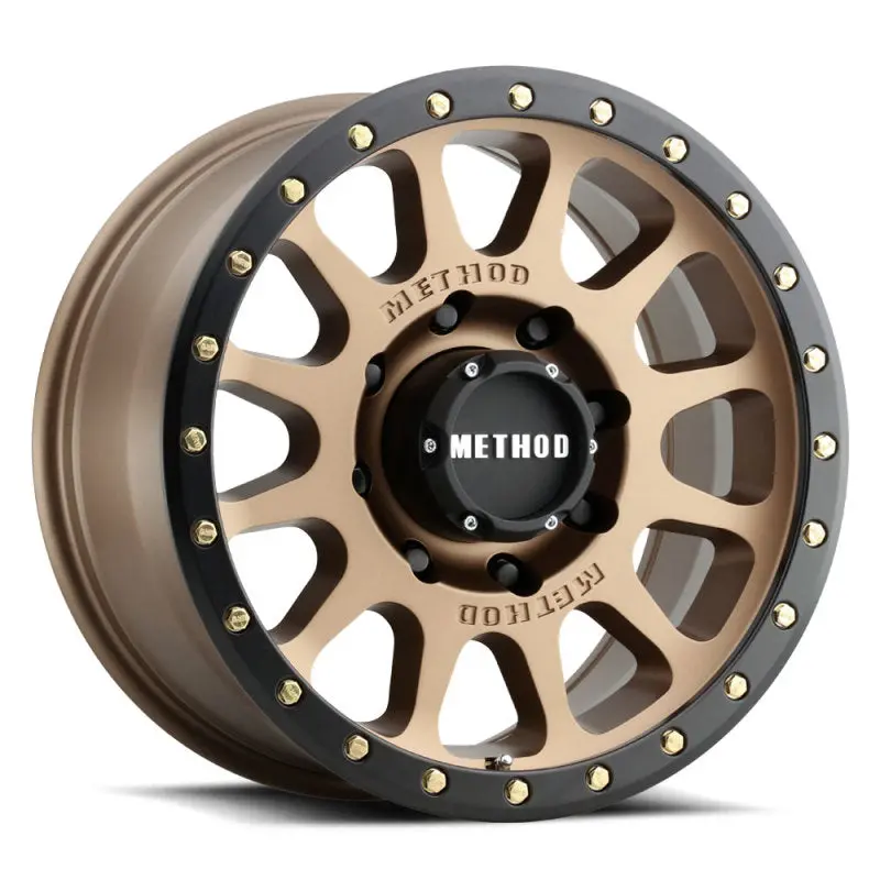 Method Mr305 Nv Hd 18X9 +18Mm Offset 8X6.5 130.81Mm Cb Method Bronze/Black Street Loc Wheel 1