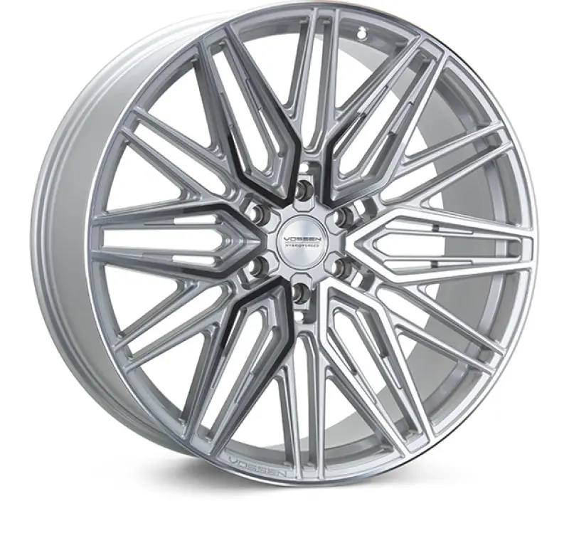 Vossen Hf6-5 22X9.5 / 6X135 / Et20 / Deep Face / 87.1 - Silver Polished Wheel 1
