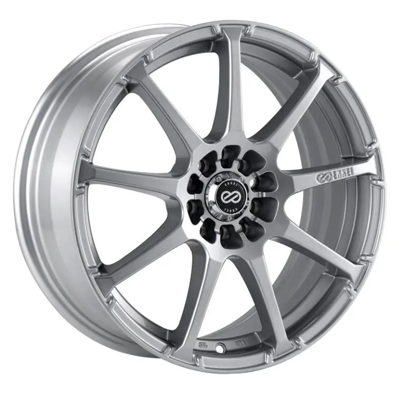 Enkei Edr9 16X7 5X100/114.3 45Mm Offset 72.6 Bore Diameter Silver Wheel 1
