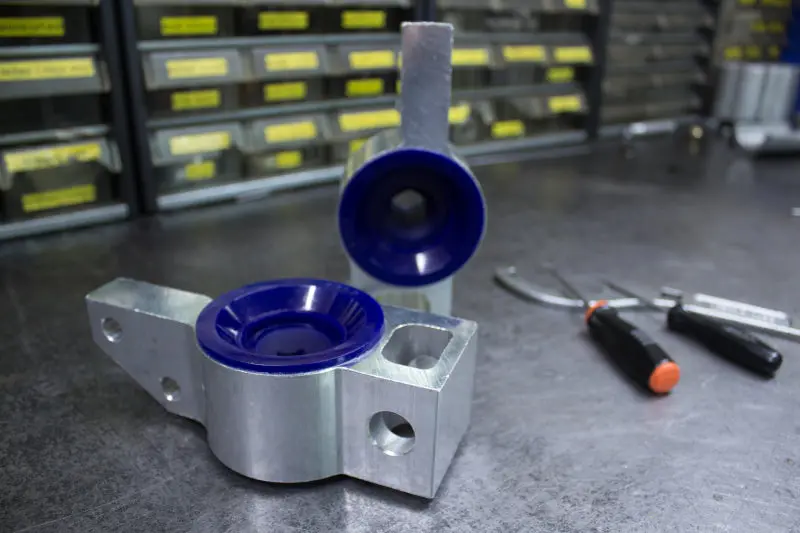 Superpro 2012 Volkswagen Golf R Base Front Lower Inner Rearward Control Arm Bushing & Mount Assembly 1