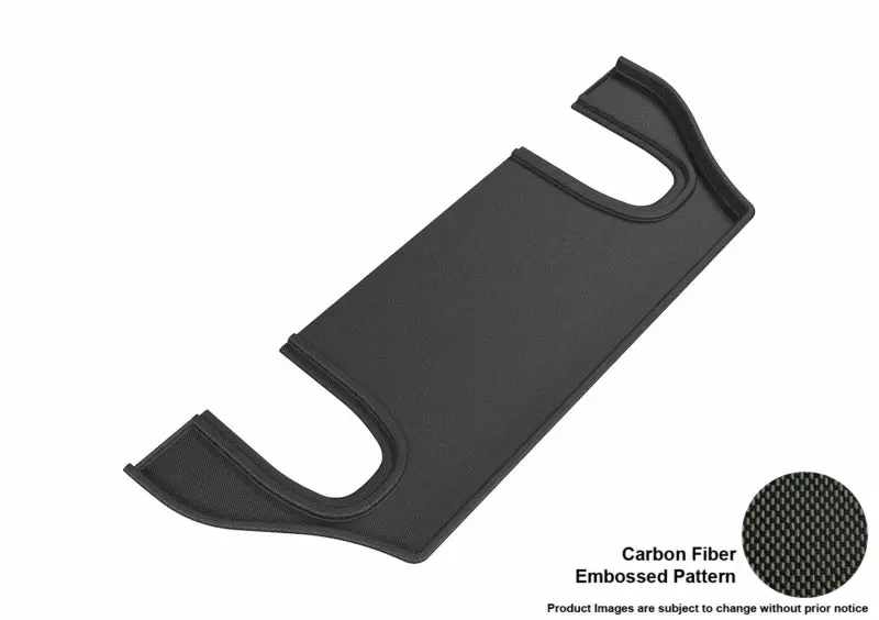 3D Maxpider 2016-2020 Tesla Model X 6-Seats Kagu 3Rd Row Floormats - Black 1