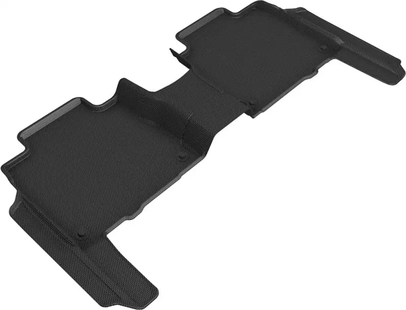 3D Maxpider 20-21 Mercedes Gls-Class (W/ Executive Rear Seat Package) Kagu 2Nd Row Floormats - Black 1