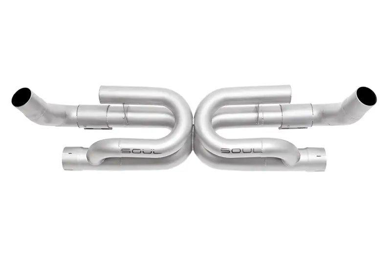 Soul 17-19 Porsche 991.2 Carrera (Non-Pse) Perf. Exhaust W/ Drone Tubes - Base - Reuse Factory Tips 1