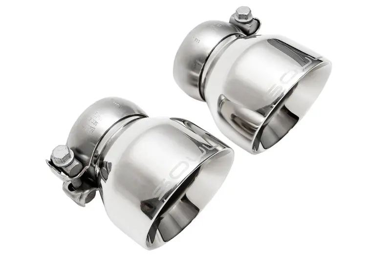 Soul 2020+ Porsche 718 Gt4 / Spyder / Gts 4.0L Bolt On Exhaust Tips - Polished Slash Cut 1