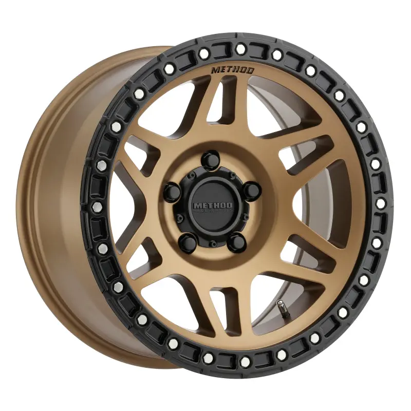 Method Mr312 17X8.5 0Mm Offset 5X5 71.5Mm Cb Method Bronze/Black Street Loc Wheel 1