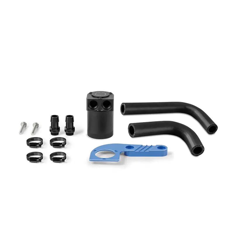 Mishimoto 15-20 Bmw F8x M3/M4 Baffled Oil Catch Can - Yas Marina Blue 1