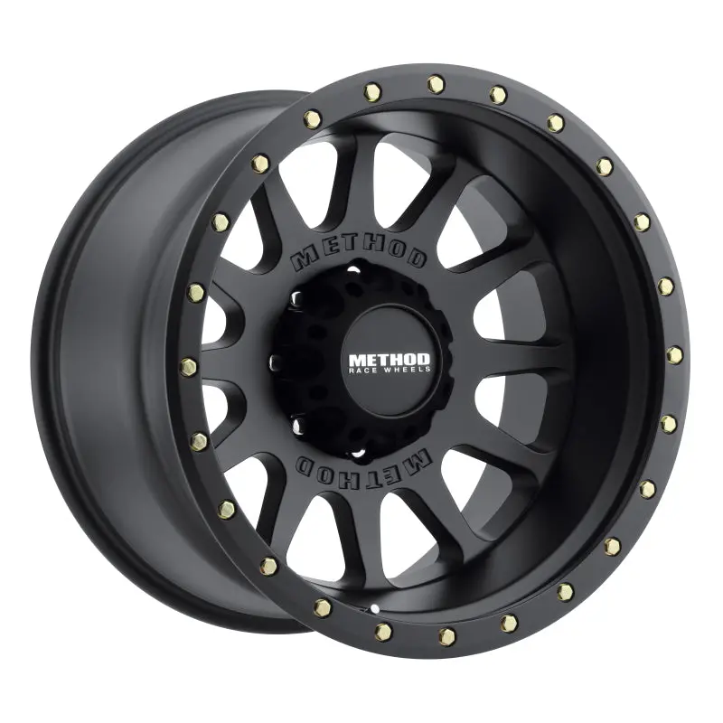 Method Mr605 Nv 20X10 -24Mm Offset 8X170 124.9Mm Cb Matte Black Wheel 1