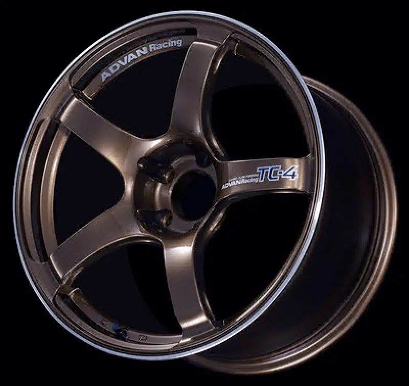 Advan Tc4 15X8.0 +35 4X100 Umber Bronze Metallic Wheel (No Ring) 1