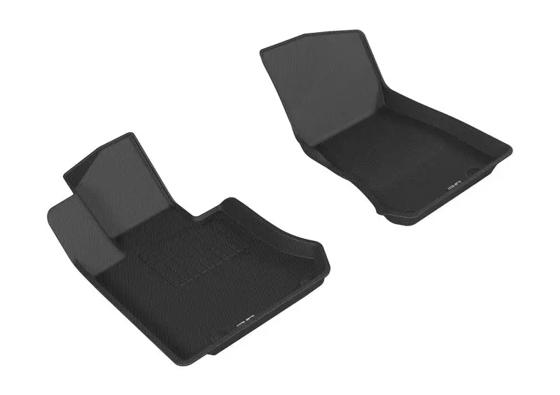 3D Maxpider 2016-2020 Mercedes-Benz Glc-Class X205 Kagu 1St Row Floormat - Black 1