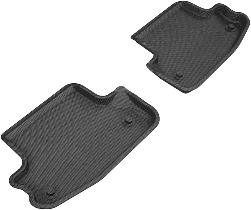 3D Maxpider 18-20 Audi A5 Coupe / S5 Coupe Kagu 2Nd Row Floormats - Black 1