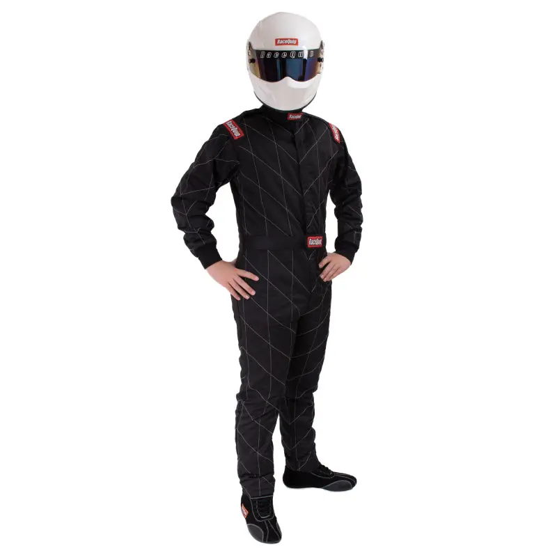 Racequip Black Chevron-5 Suit Sfi-5 - 2Xl 1