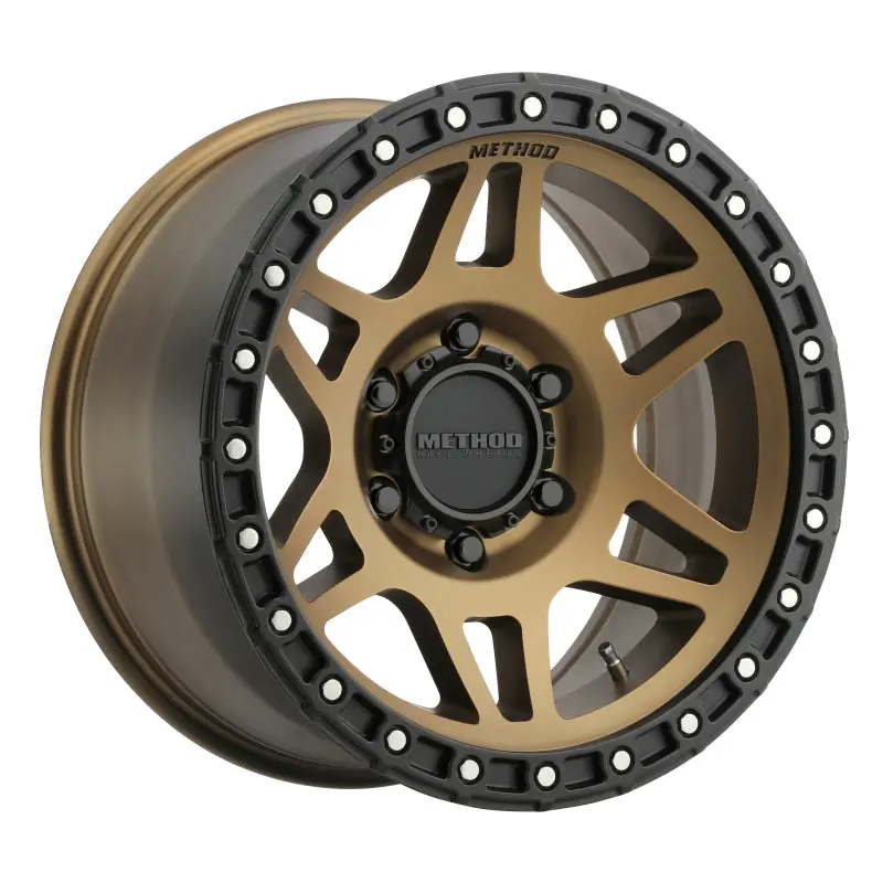 Method Mr312 17X8.5 0Mm Offset 6X120 67Mm Cb Method Bronze/Black Street Loc Wheel 1