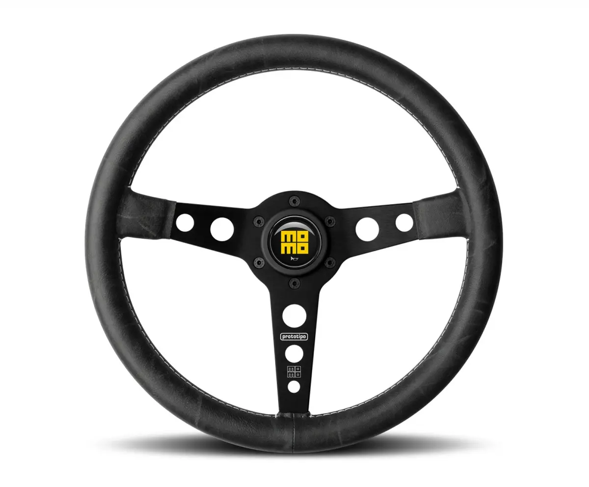 Prototipo Steering Wheel Black Leather 1