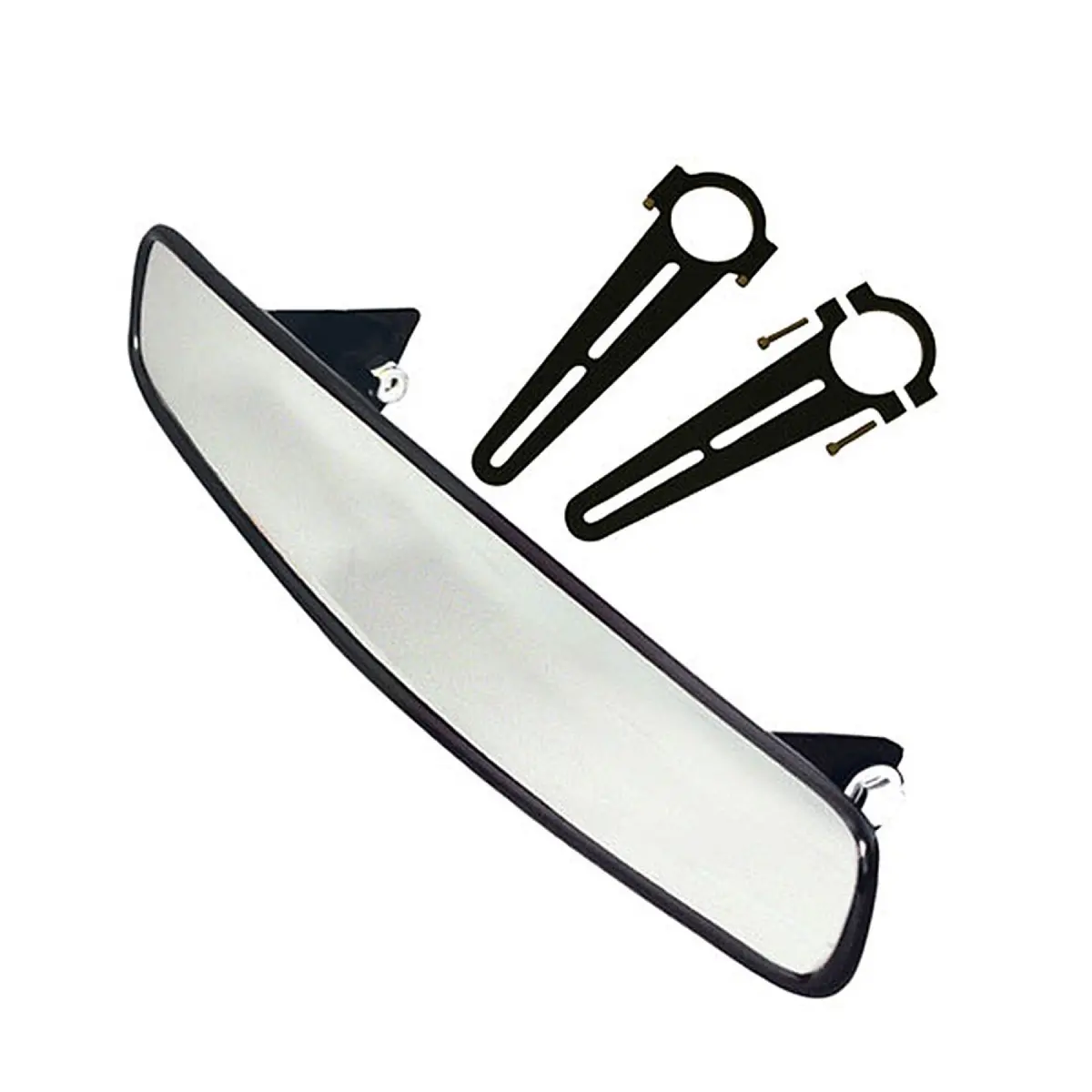 Longacre 14" Wide Angle Mirror Kit - Long Brackets 1