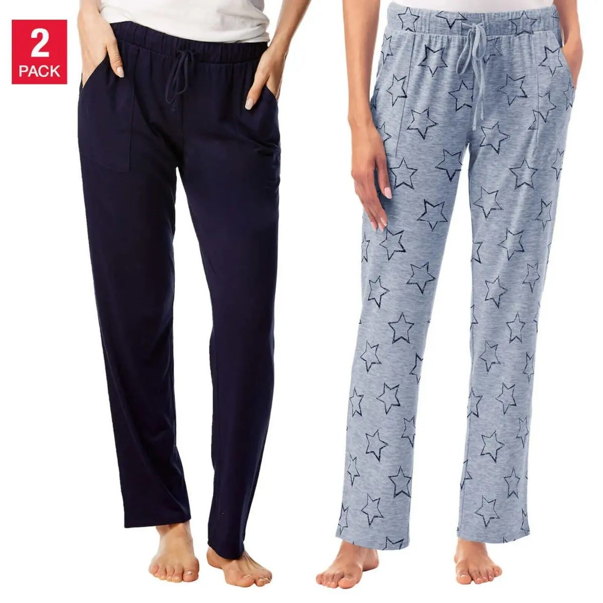 Lucky Brand 2-Pack Lightweight Ultra Soft Relaxed Fit Lounge Pj Pants 1