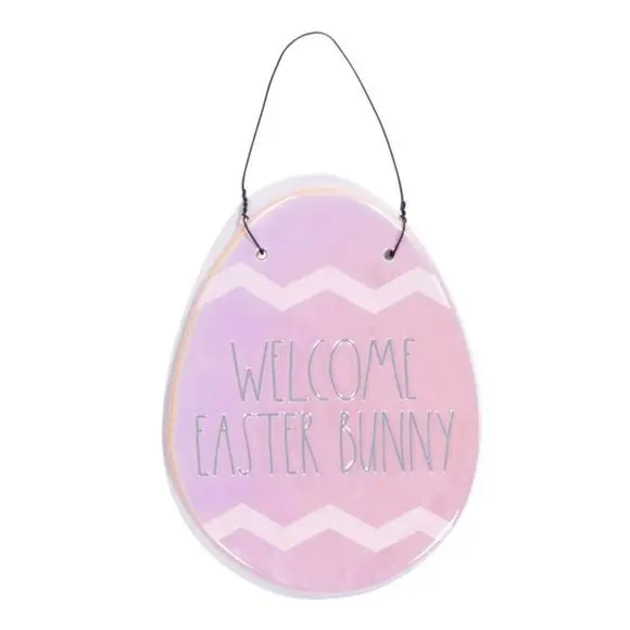 Rae Dunn Easter Egg Ceramic Wall Plaque 1