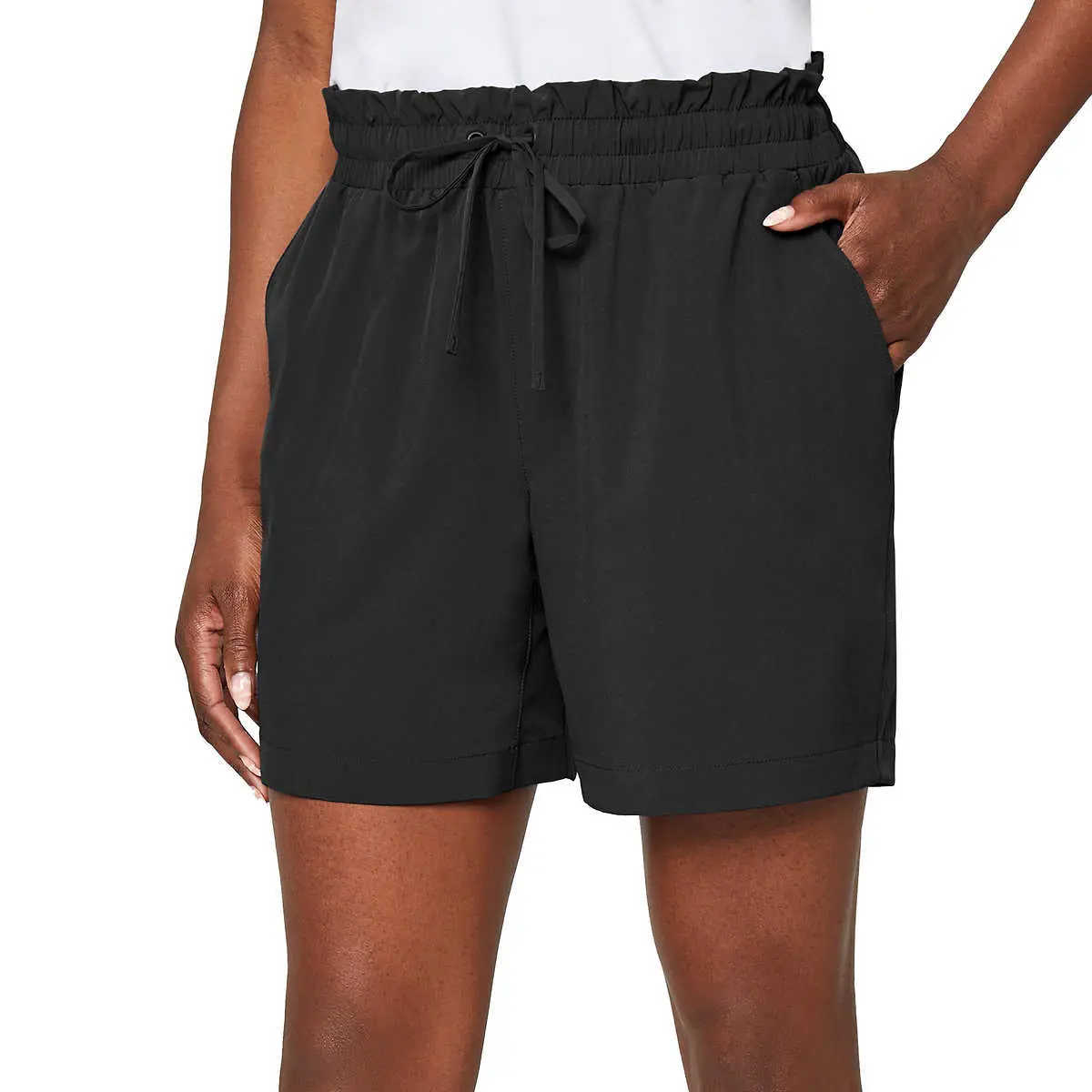 Mondetta Women's Moisture Wicking Elastic Waistband Casual Shorts 1