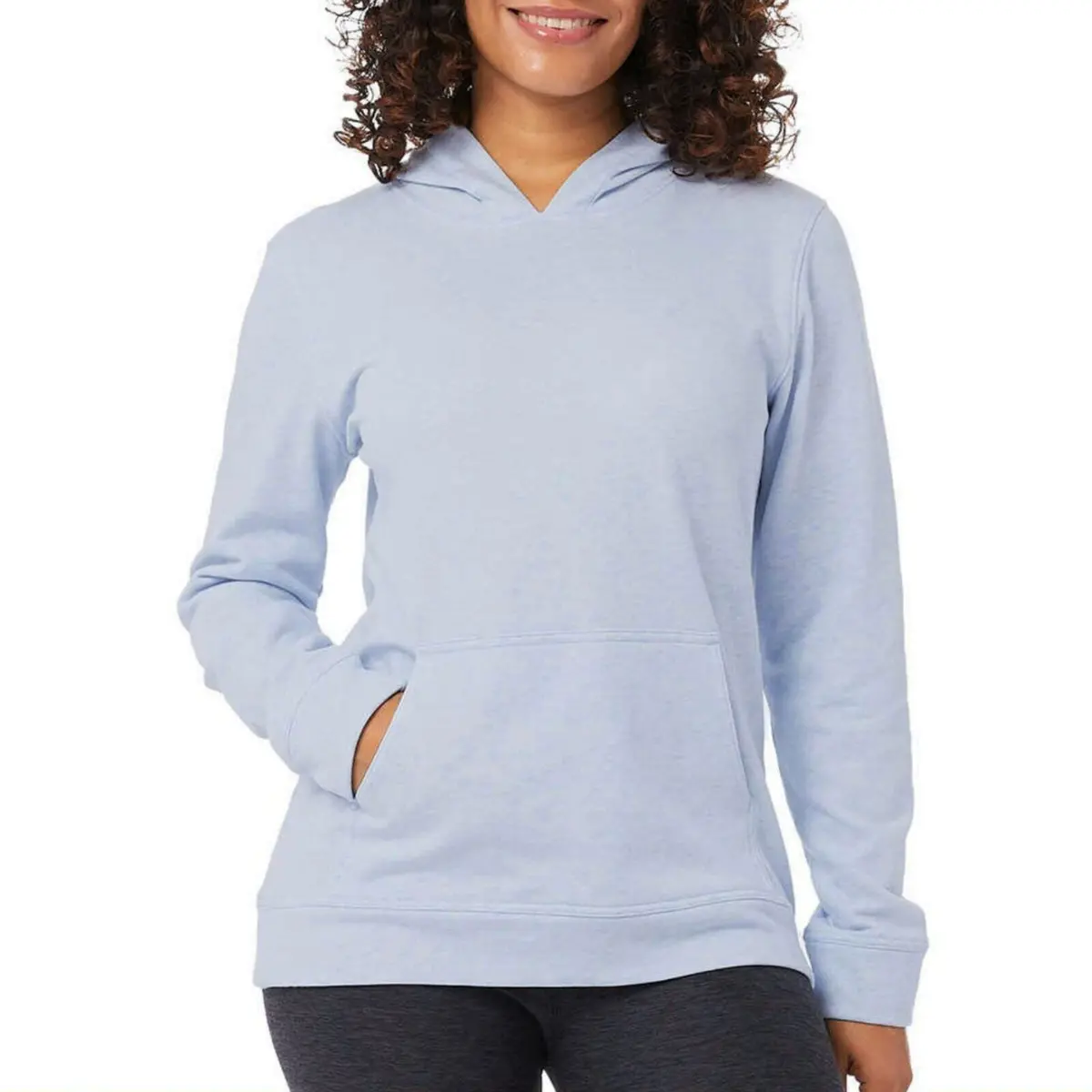 32 Degrees Lightweight Cotton Pullover Kangaroo Pocket Hoodie 1