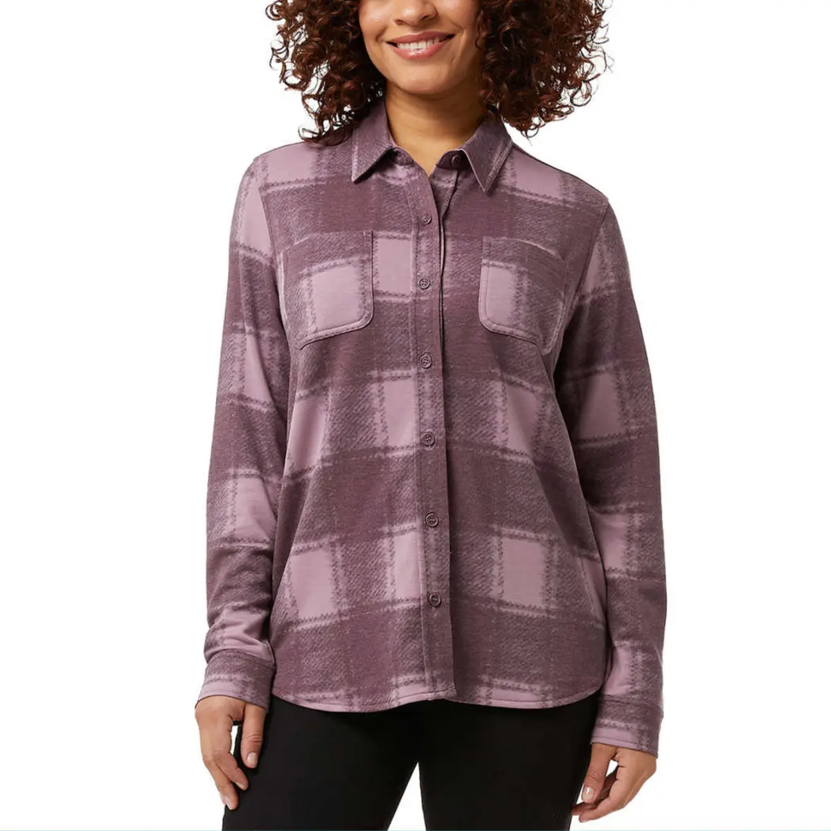 32 Degrees Women's 4-Way Stretch Soft Button-Up Shirt 13