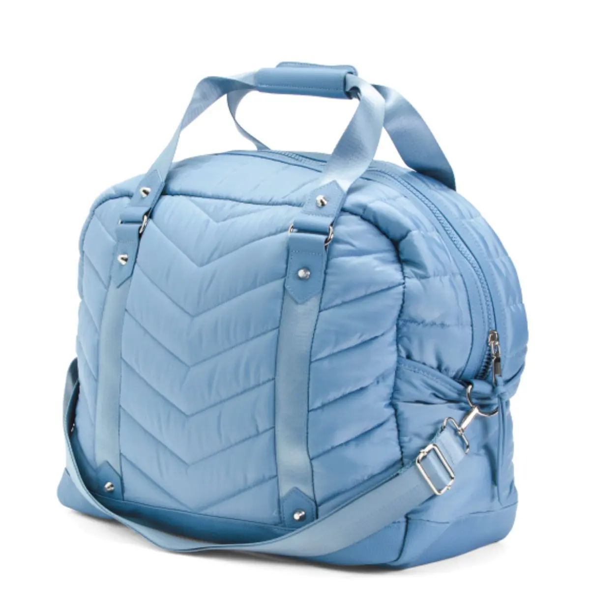Cynthia Rowley Women's Chevron Quilted Travel Duffel Bag 1