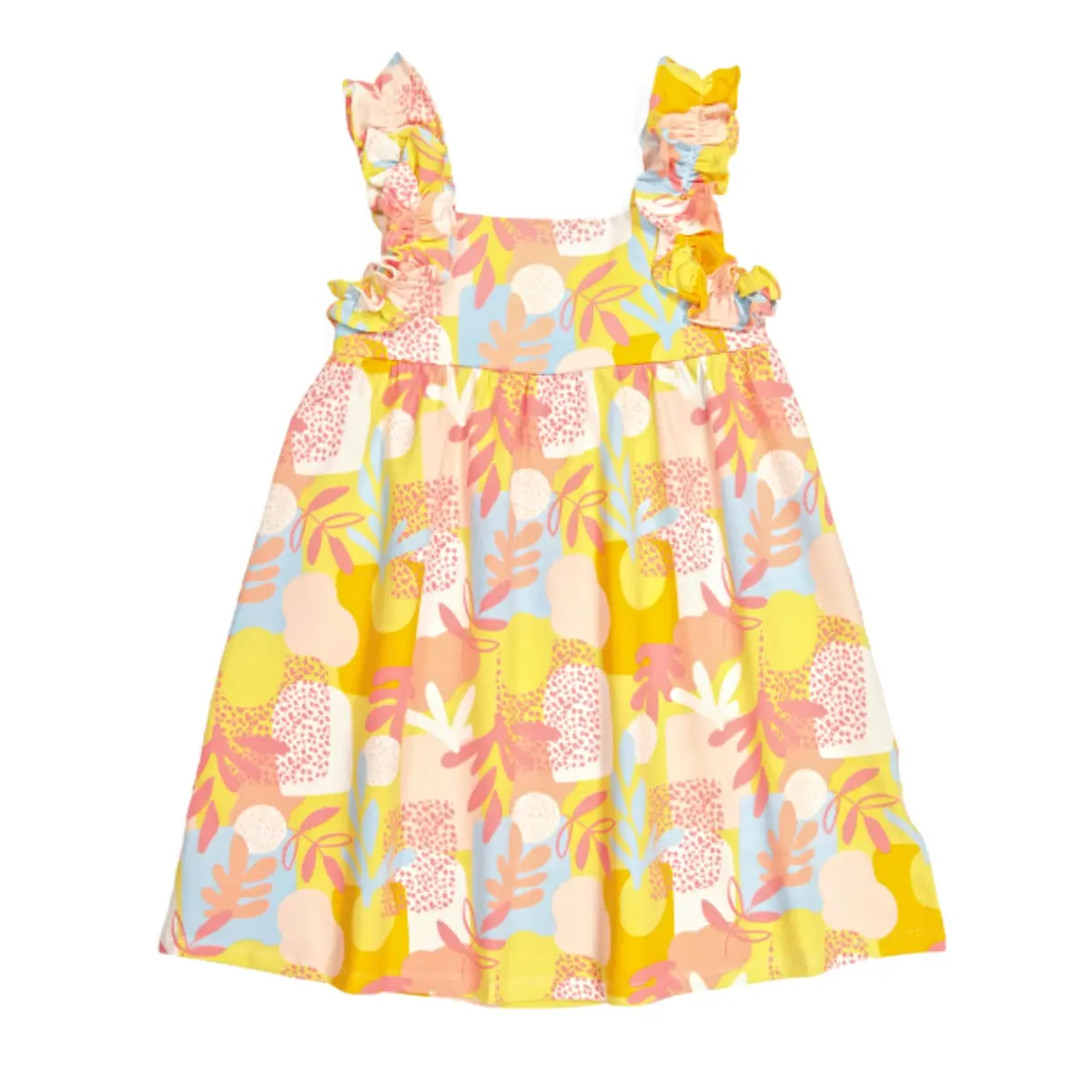Cynthia Rowley Toddler Girls Cinched Ruffle Strap Dress 1