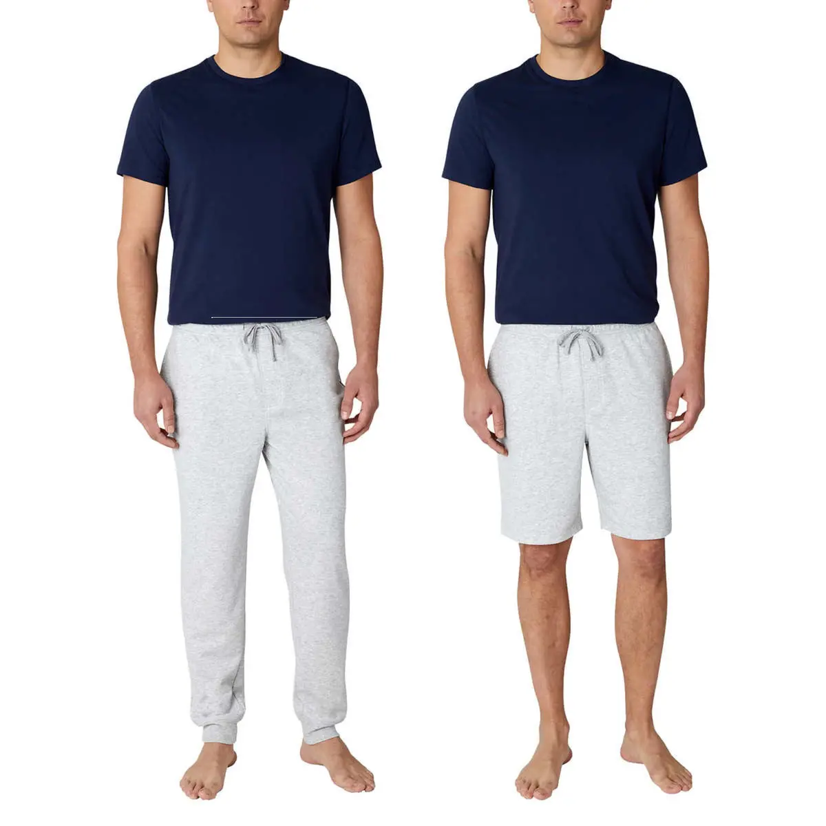 Eddie Bauer Men’S 3-Piece Super Soft Sleep Set Tee Joggers And Shorts Lounge Set 1