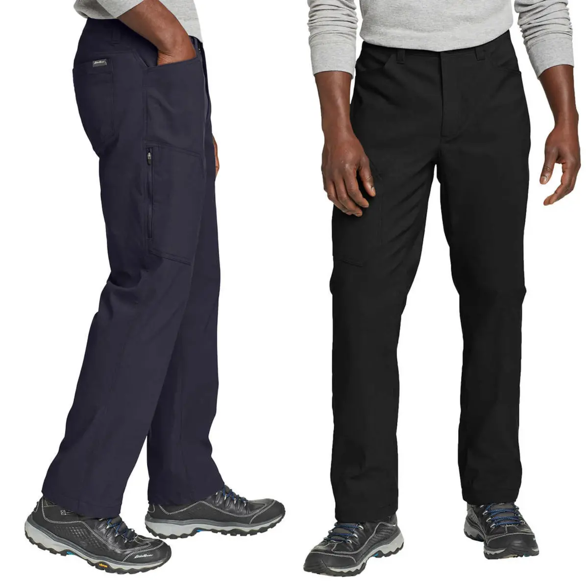 Eddie Bauer Men's Water Repellent Fleece Lined Tech Pants 1