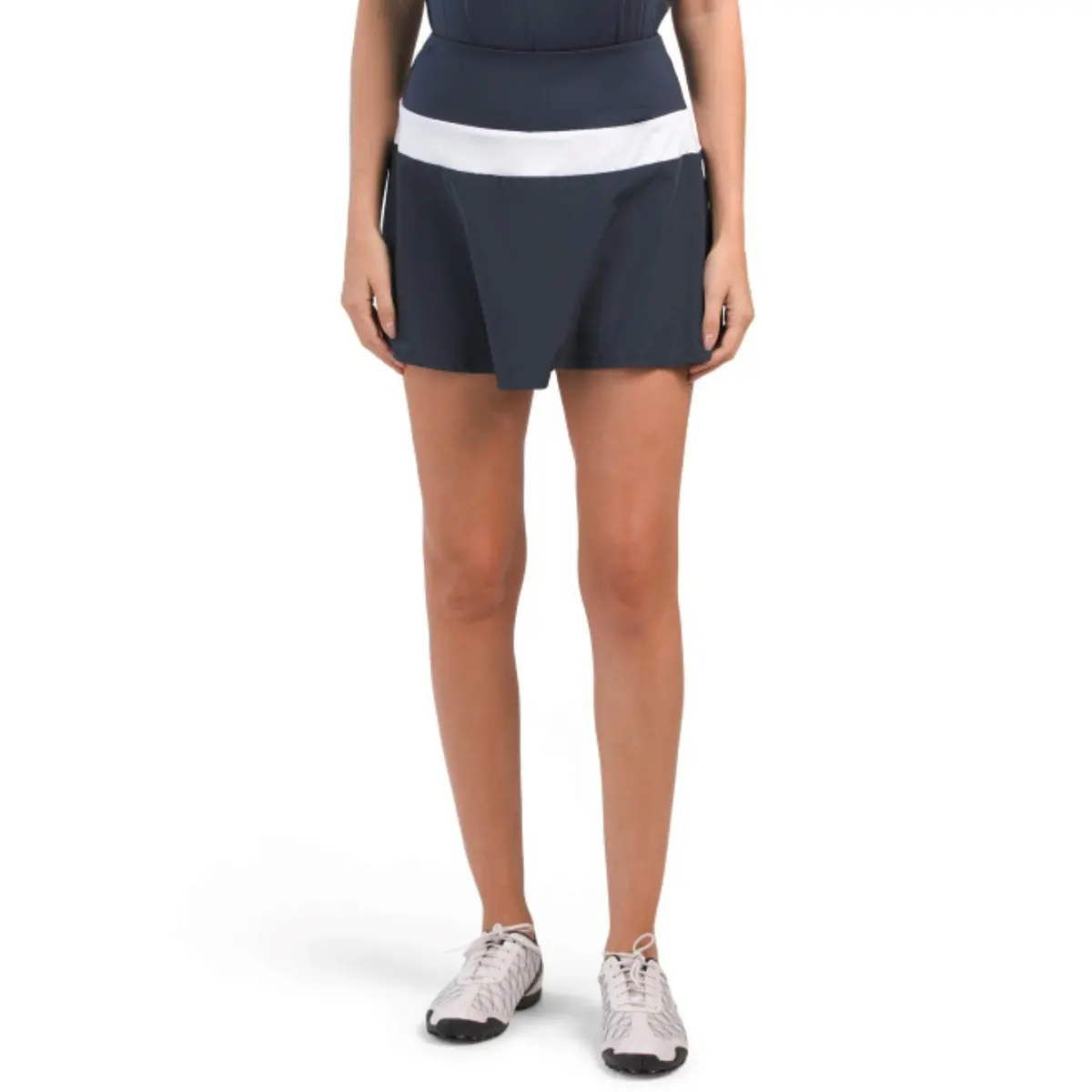 Kyodan Women's Built-In Shorts Color Block Inserts Golf Skort 1