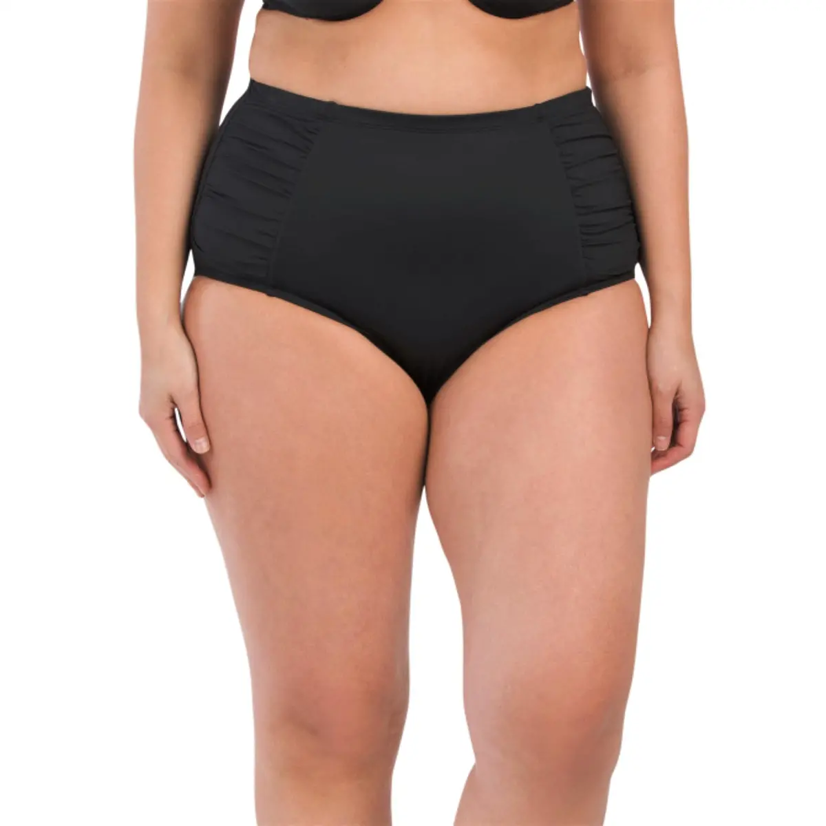 La Blanca Women's Plus Island Goddess Tummy Control Swim Bottom 1