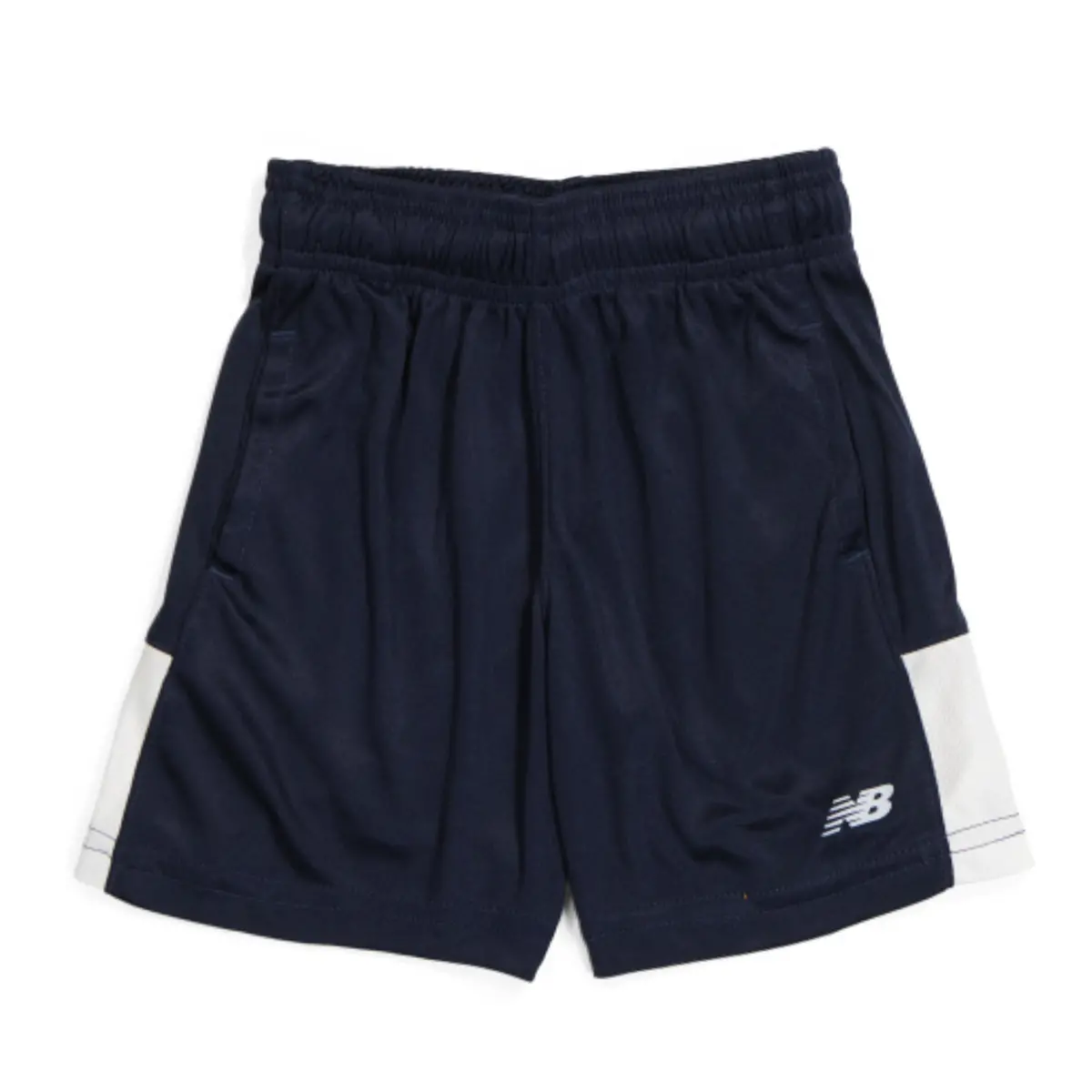 New Balance Little Boys Side Pockets Logo Active Shorts 1