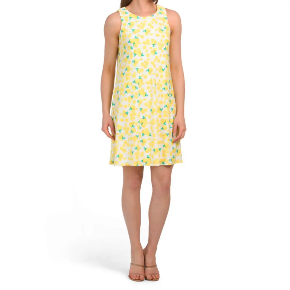 Pappagallo Women's Gwen Live Gives You Lemons Swing Mini Dress 1