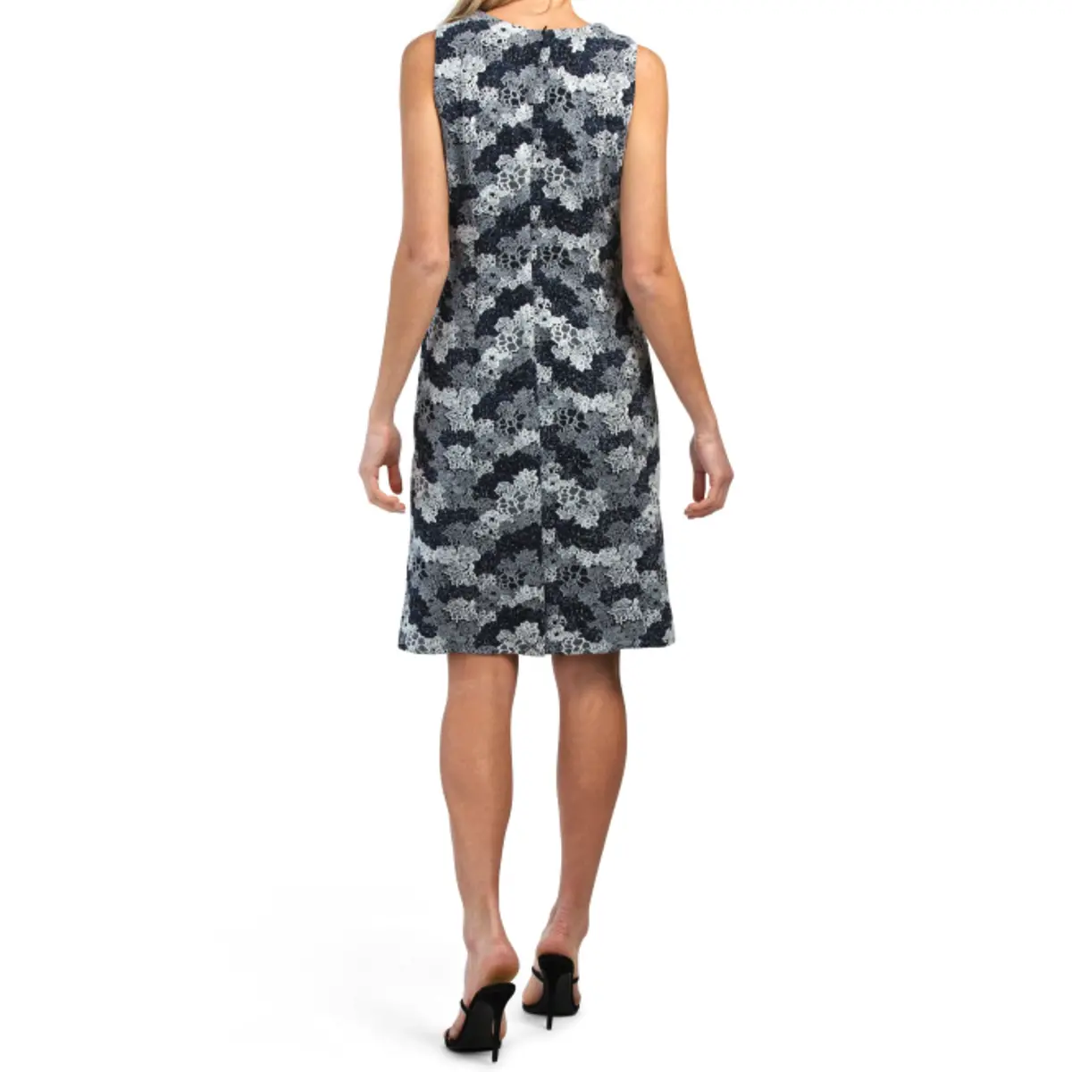 Premise Women's Floral Crochet Sleeveless Mini Dress 3