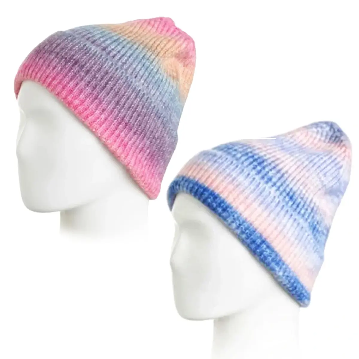 Rachel Zoe Women's Ombre Space Dye Cuffed Beanie Winter Hat 1