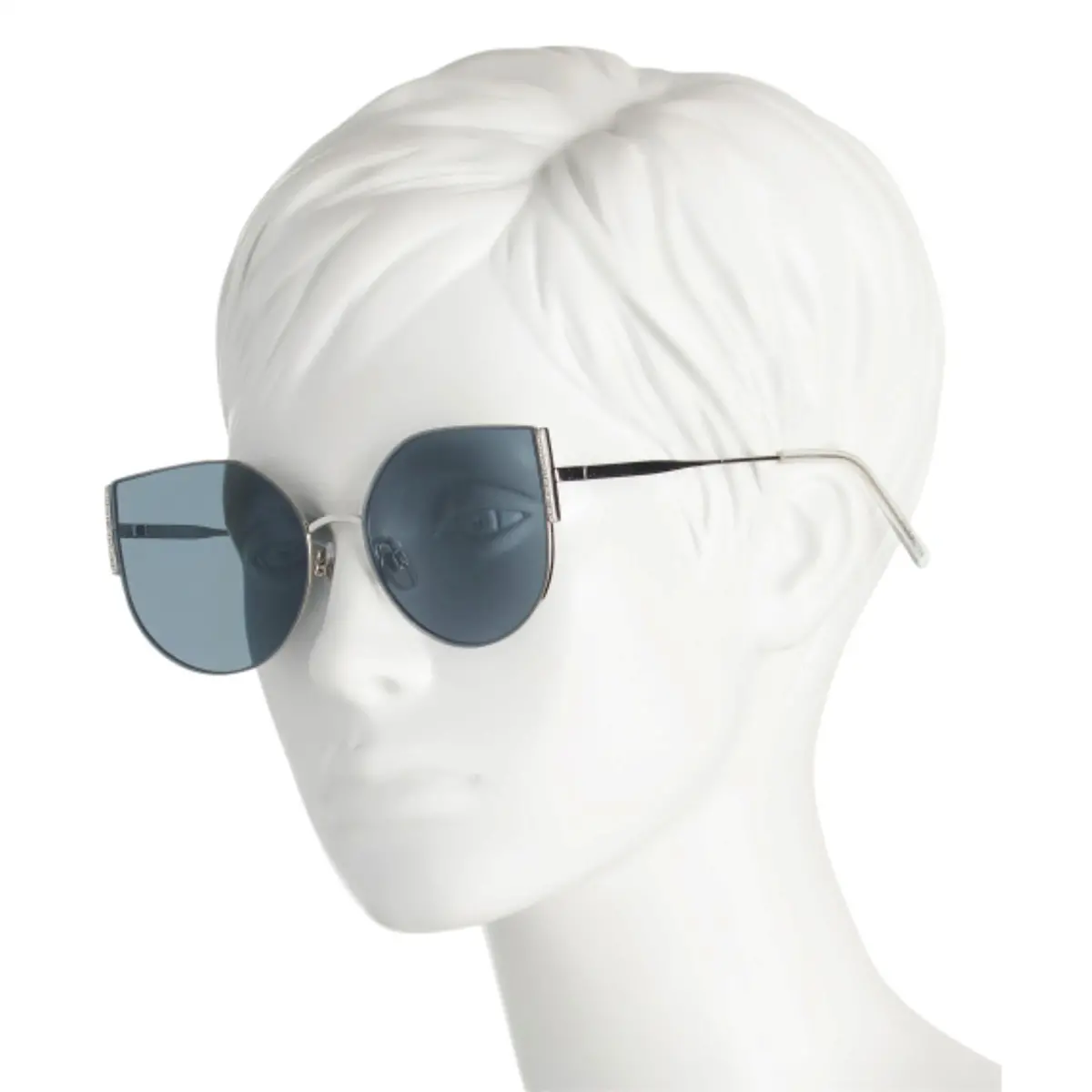 Steve Madden Women's Cat Eye Rhinestone Embellished Sunglasses 1