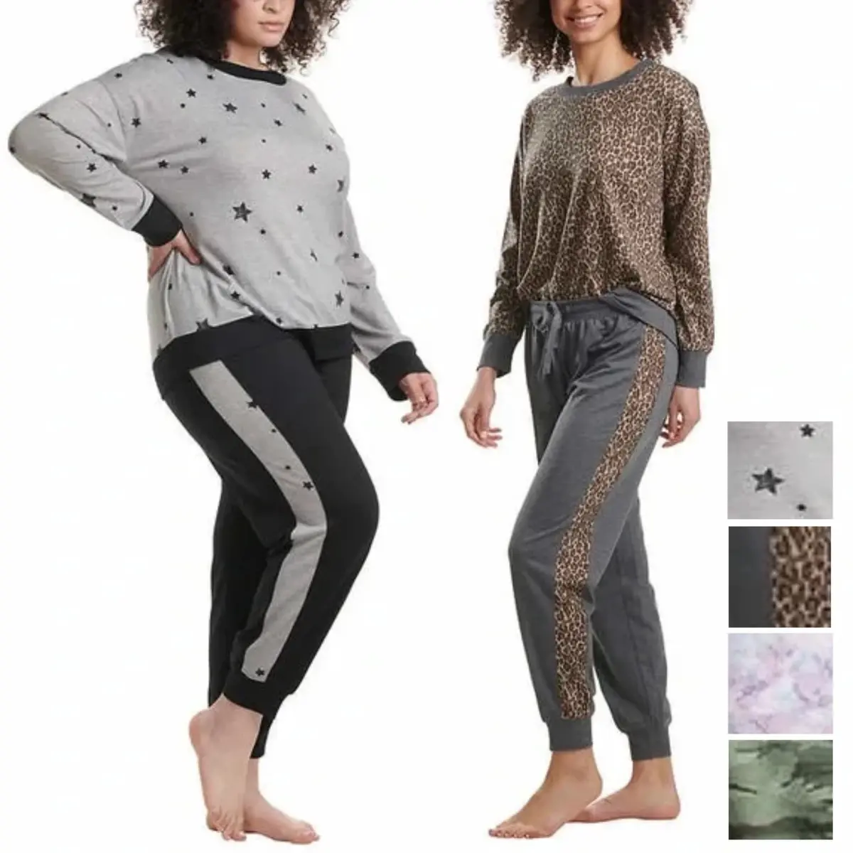 Splendid Women's 2-Piece Ultra Soft Pj Printed Pajama Lounge Set 1