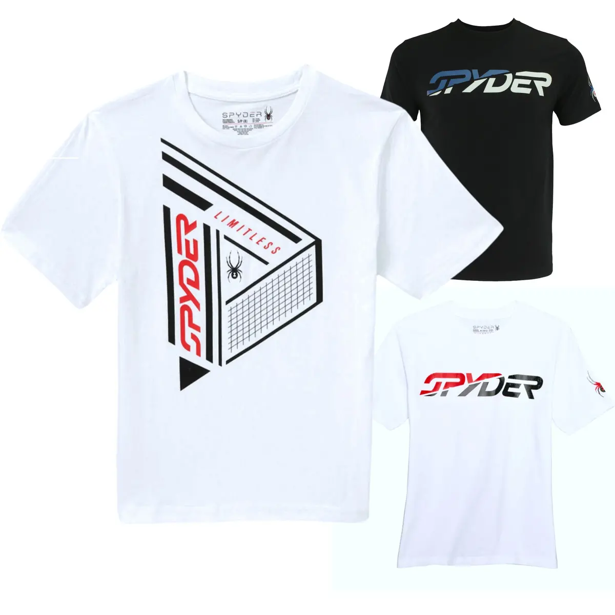 Spyder Big Boy's (8-20) Tee Logo Graphic Print Soft Cotton Youth T-Shirt 1