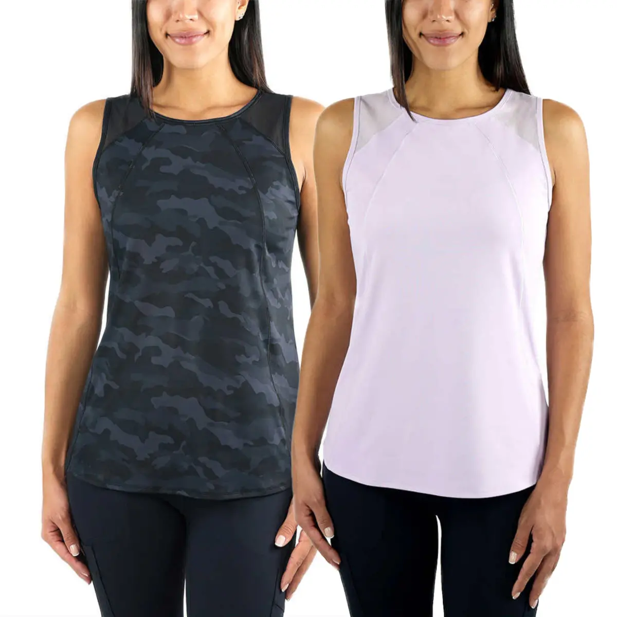 Spyder Women's Soft Moisture Wicking Reflective Logo Active Tank 1