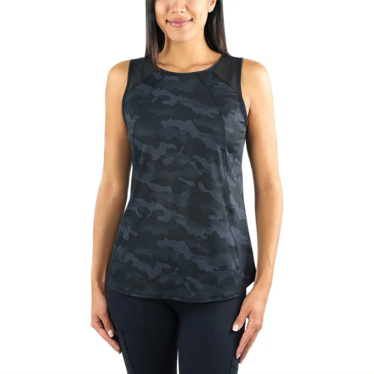Spyder Women's Soft Moisture Wicking Reflective Logo Active Tank 1