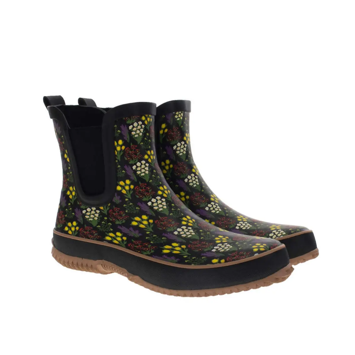 Western Chief Women's Floral Print Waterproof Chelsea Rainboots 1