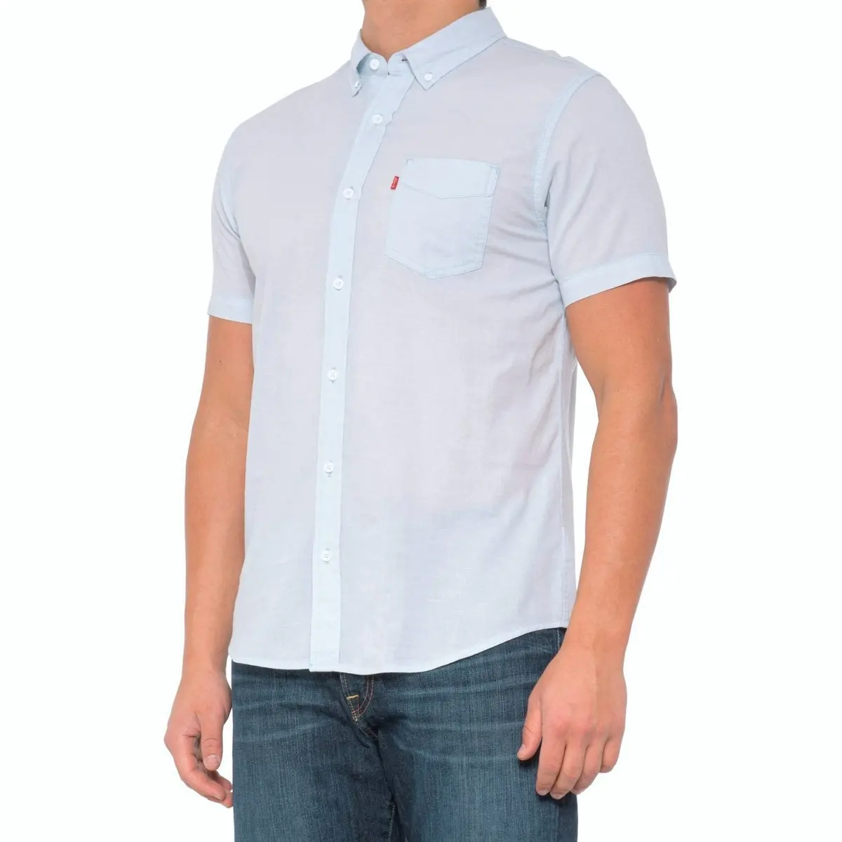 Levi's Men's Caufield Lightweight Cotton Short Sleeve Button-Down Shirt 1